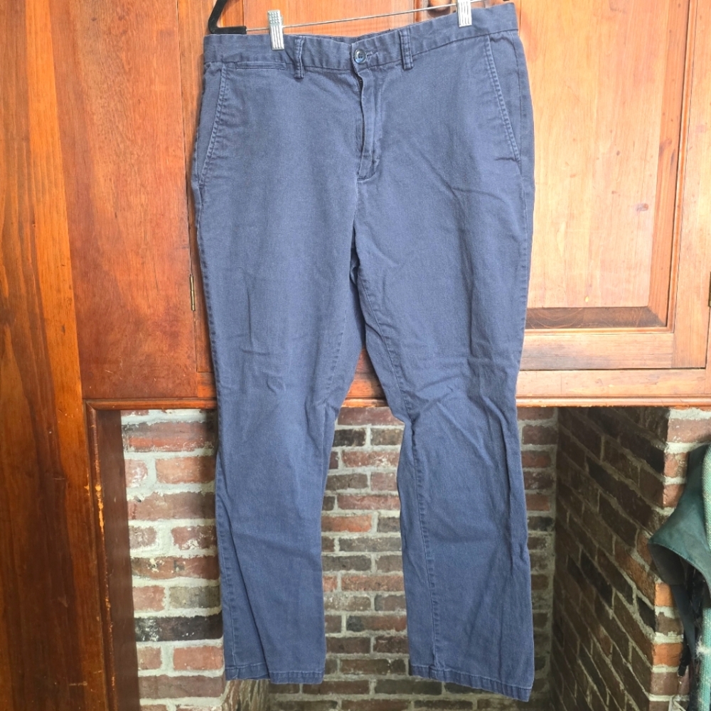 Blue Old Navy Ultimate Straight Pants - 34 x 30